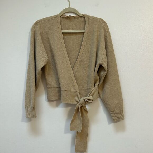 WAYF‎ Sterling Wrap Sweater Size XS - Picture 1 of 7